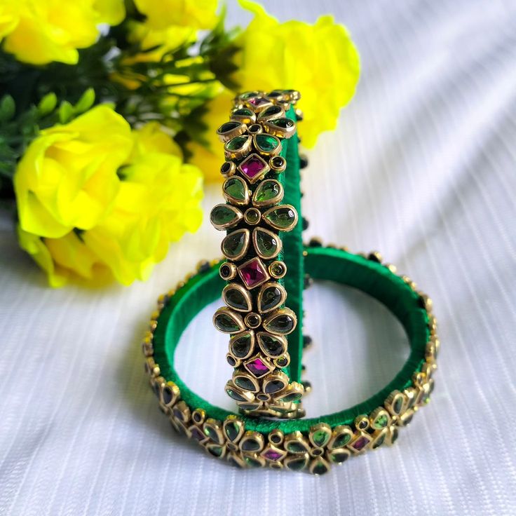 Handmade Silk Thread Bangles